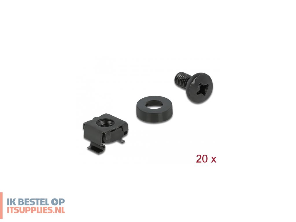 1648327-delock_66548_schroefbout_12_mm_20_stuks_m6_bolts_nuts