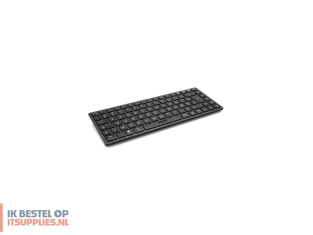 4815207-port_designs_911001fr_toetsenbord_thuiswerk_rf-draadloos_bluetooth_azerty_frans_zwart