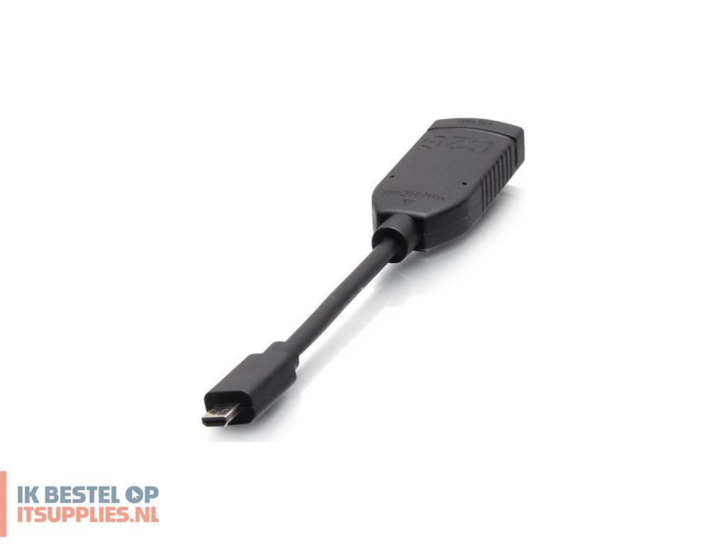 3223980-c2g_c2g30068_video_kabel_adapter_0-08_m_hdmi_type_d_micro_hdmi_zwart