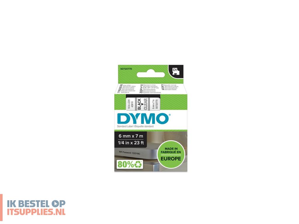 5311098-dymo_d1_standard_-_black_on_transparent_-_6mm_labelprinter-tape_zwart_op_zilver