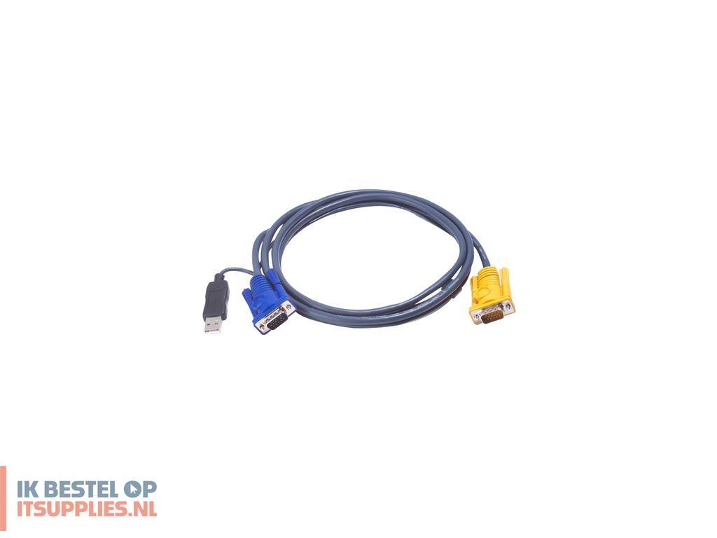 4948217-aten_2l-5203up_toetsenbord-video-muis_kvm_kabel_zwart