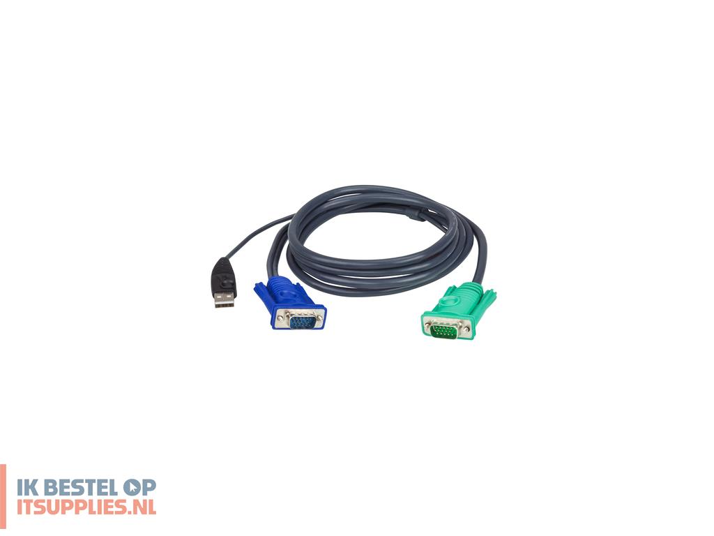 0340171-aten_2l-5205u_toetsenbord-video-muis_kvm_kabel_zwart