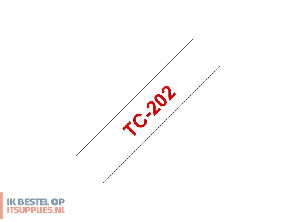 4552805-brother_tc-202_labelprinter-tape_rood_op_wit
