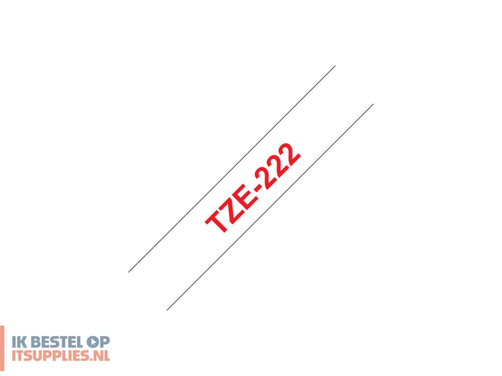 3529145-brother_tze-222_labelprinter-tape_rood_op_wit
