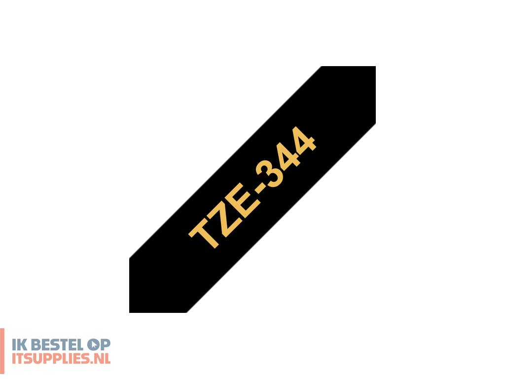 0418849-brother_tze-344_labelprinter-tape_goud_op_zwart