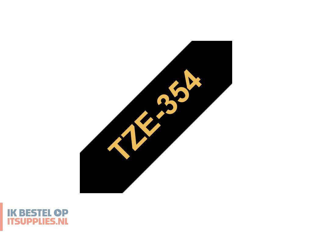 0237955-brother_tze-354_labelprinter-tape_goud_op_zwart