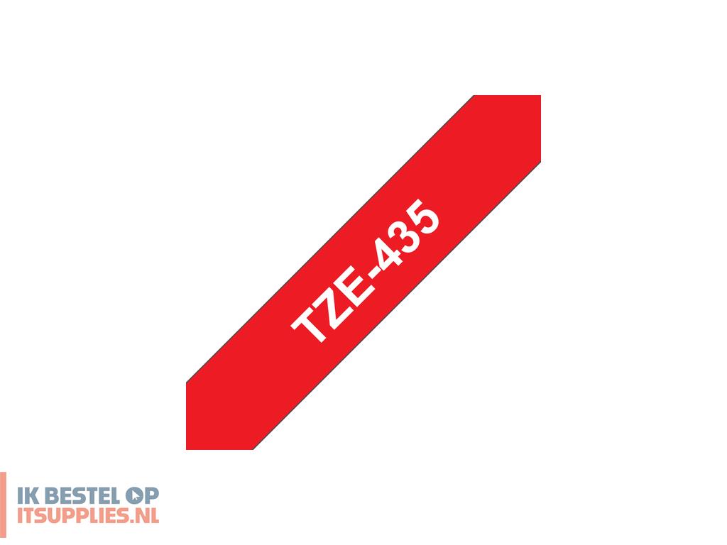 1527393-brother_tze-435_labelprinter-tape_wit_op_rood