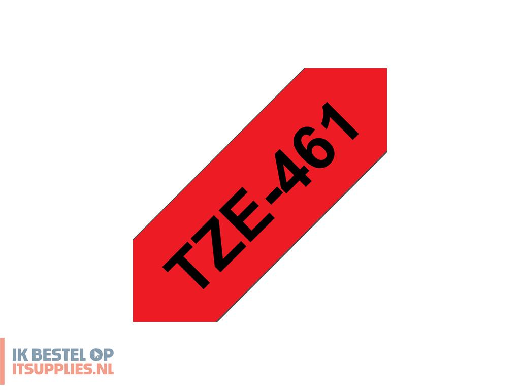 2147013-brother_tze-461_labelprinter-tape_zwart_op_rood