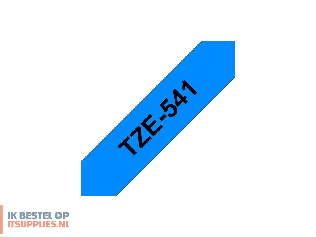 1639869-brother_tze-541_labelprinter-tape_zwart_op_blauw
