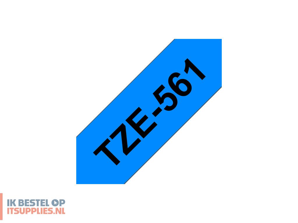 4947939-brother_tze-561_labelprinter-tape_zwart_op_blauw