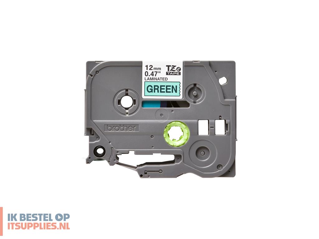 1707936-brother_tze-731_labelprinter-tape_zwart_op_groen