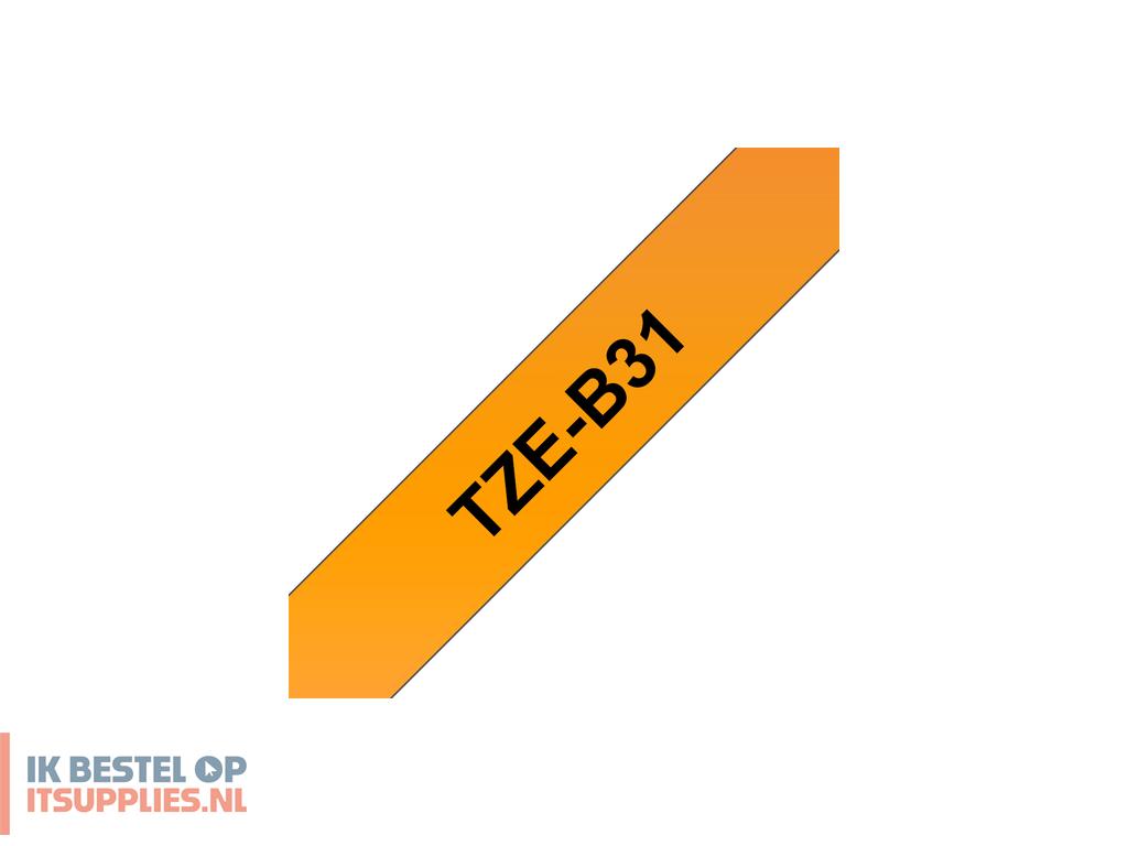 0253975-brother_tze-b31_labelprinter-tape_zwart_op_fluorescerend_oranje