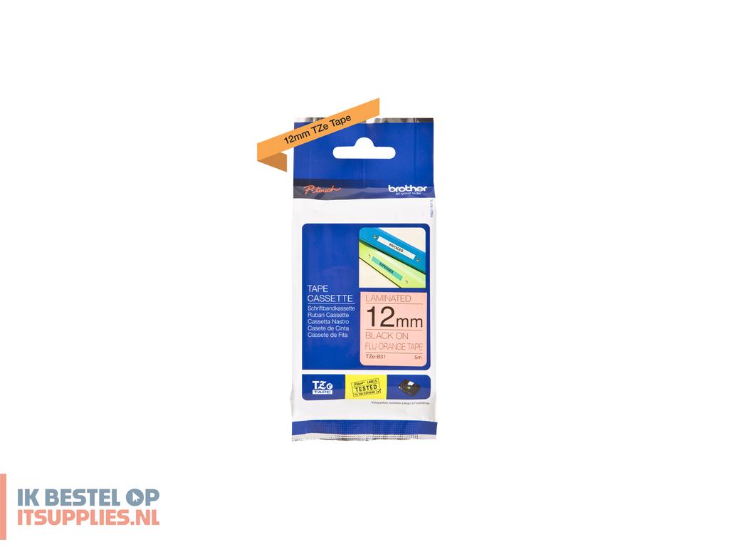 0300070-brother_tze-b31_labelprinter-tape_zwart_op_fluorescerend_oranje