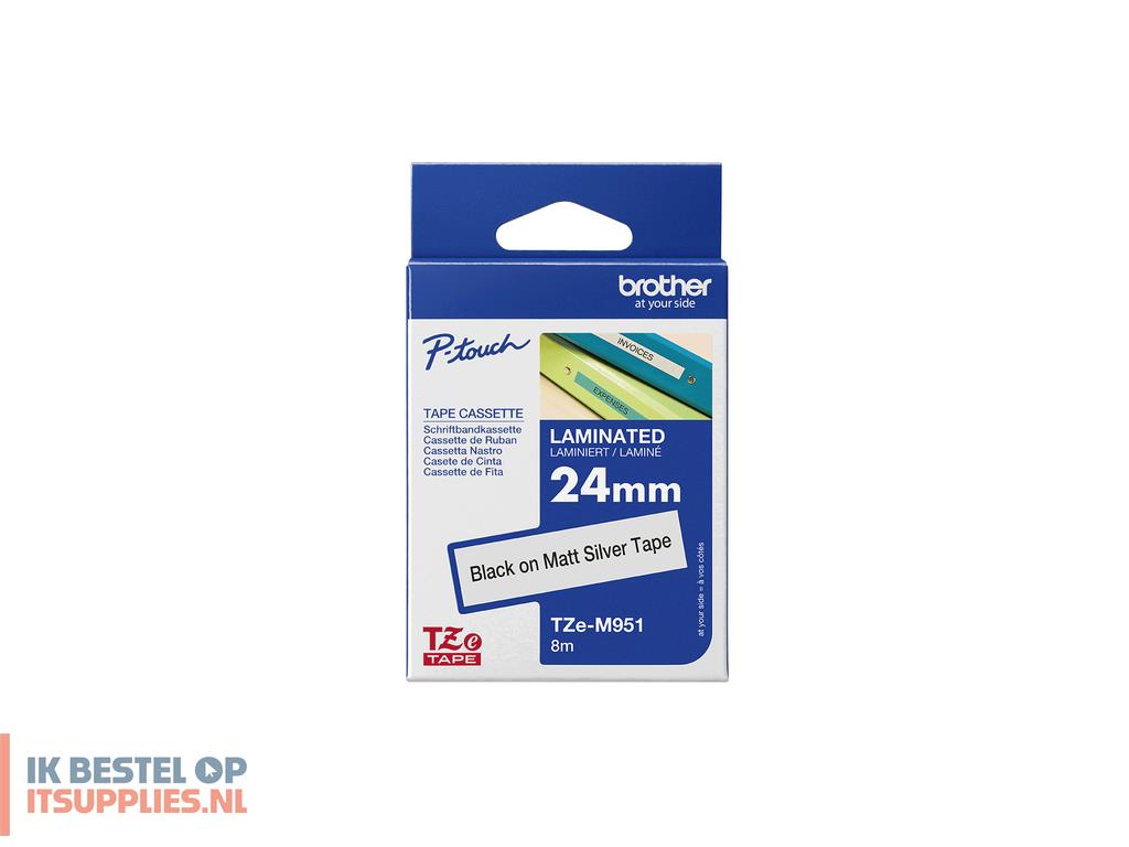 3115072-brother_tze-m951_labelprinter-tape_zwart_op_zilver