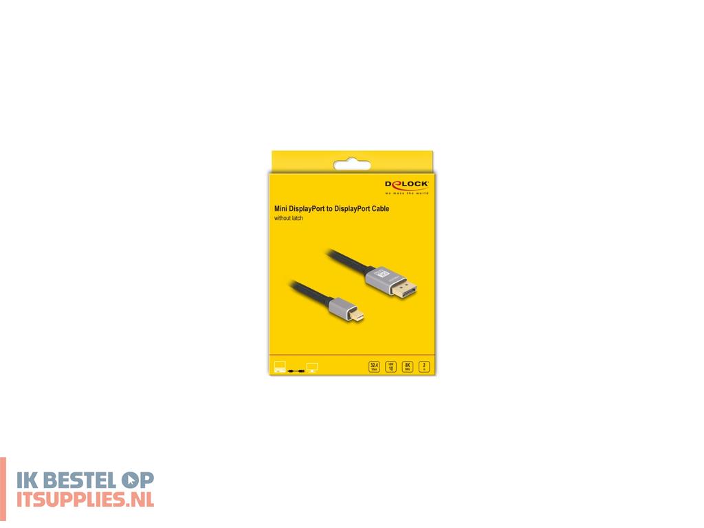 1547072-delock_mini_displayport_-_displayport_kabel_2_m_grijs