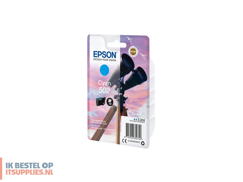 1519202-epson_502_inktcartridge_1_stuks_origineel_normaal_rendement_cyaan