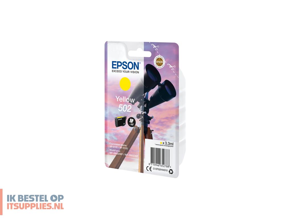 3100568-refurbished_epson_502_inktcartridge_1_stuks_origineel_normaal_rendement_geel