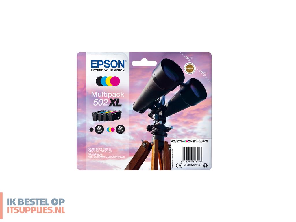 0549756-epson_502xl_inktcartridge_1_stuks_origineel_hoog_xl_rendement_zwart-_cyaan-_magenta-_geel