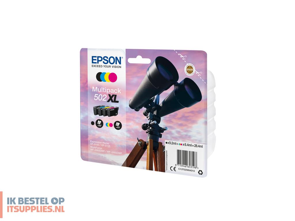 0555019-epson_502xl_inktcartridge_1_stuks_origineel_hoog_xl_rendement_zwart-_cyaan-_magenta-_geel