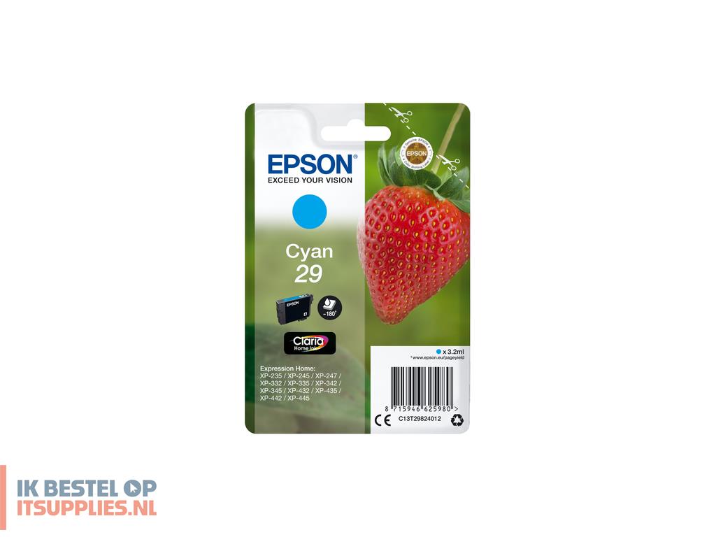 2322431-epson_strawberry_c13t29824022_inktcartridge_1_stuks_origineel_cyaan