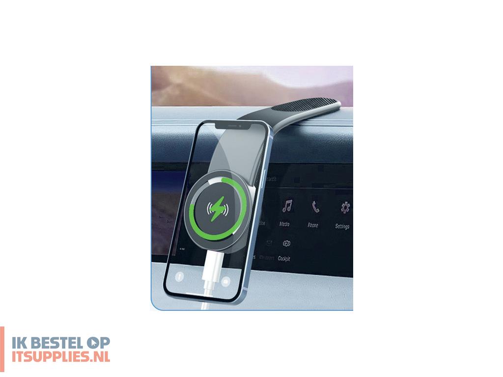 4124205-2go_flexcharge_smartphone_zwart_sigarettenaansteker_draadloos_opladen_auto