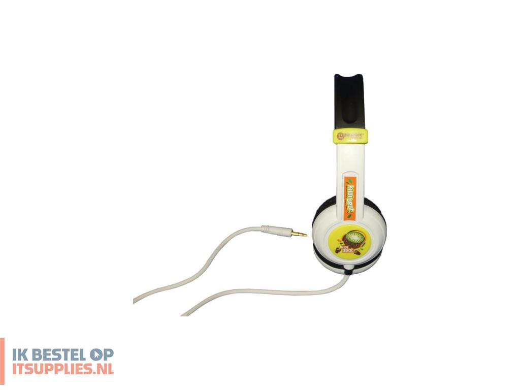 3044600-geemarc_telecom_kiwibeat_music_101_headset_bedraad_hoofdband_muziek_zwart-_groen-_wit