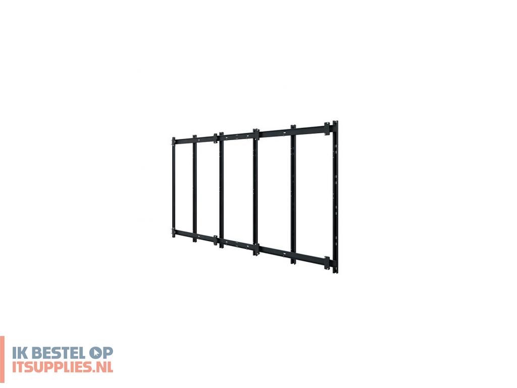 1319623-hagor_6253_flat_panel_bureau_steun_muur_zwart