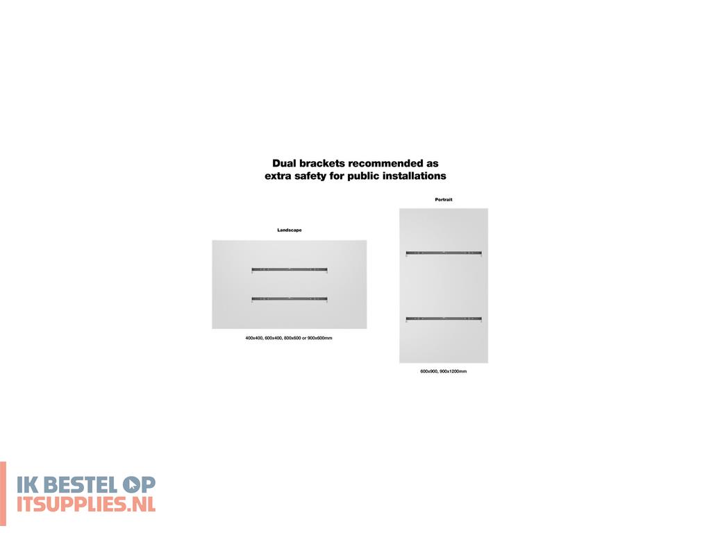 3025432-multibrackets_4173_bevestiging_voor_signage-beeldschermen_2-16_m_85_zwart