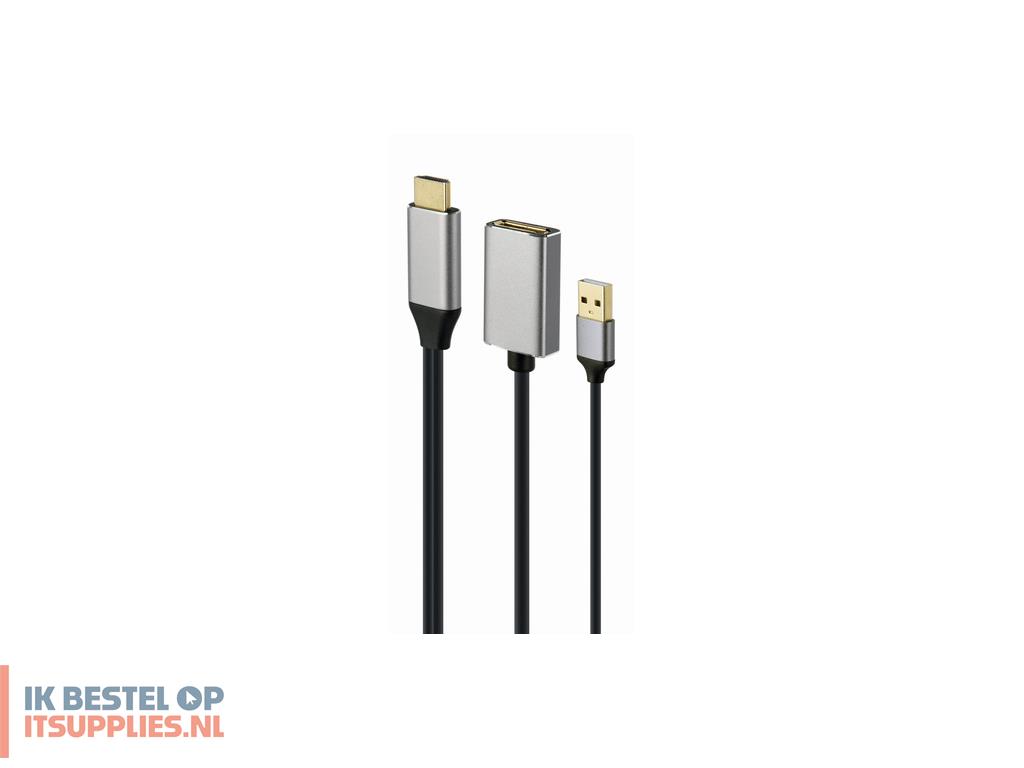 4845231-gembird_a-hdmim-dpf-02_video_kabel_adapter_0-1_m_hdmi_type_a_standaard_displayport_zwart