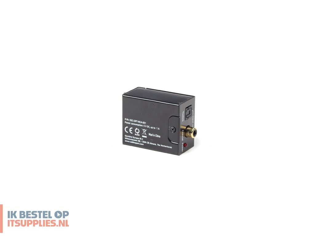 0146678-gembird_dsc-opt-rca-001_audio-omzetter_zwart