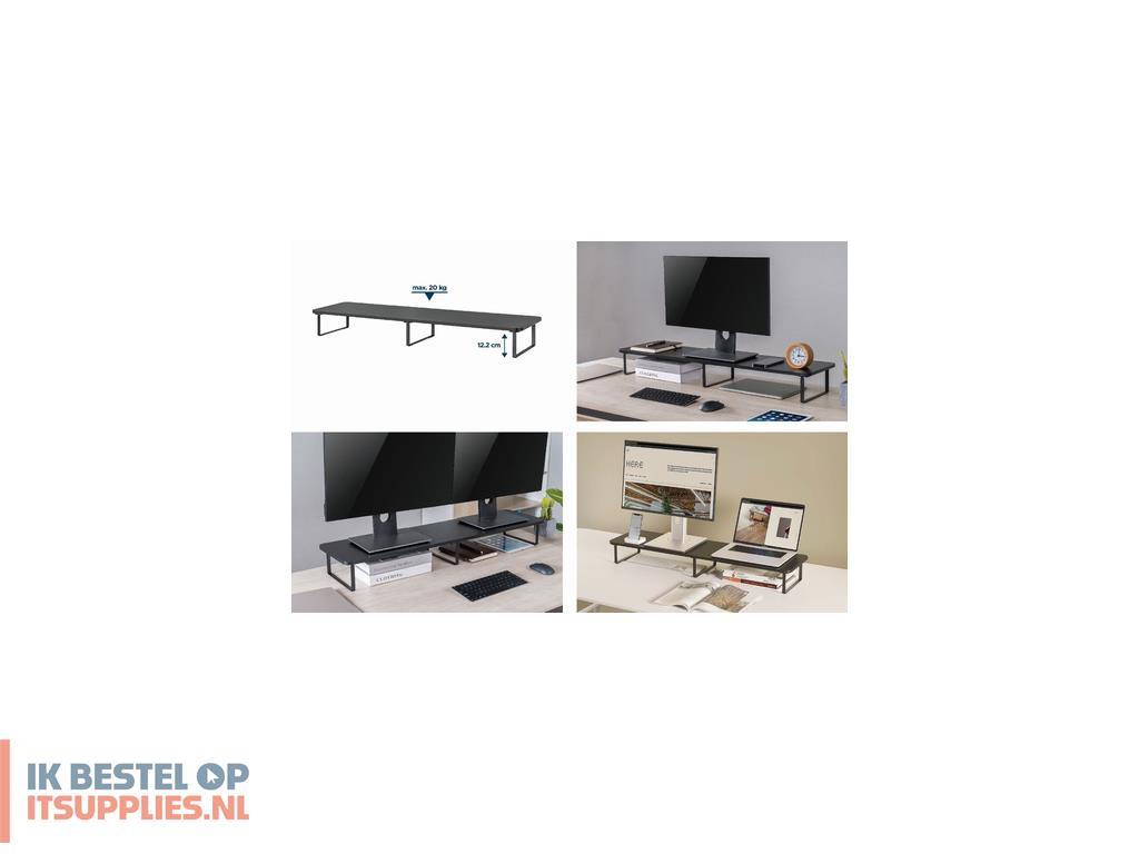 1425527-gembird_ms-table2-01_flat_panel_bureau_steun_zwart
