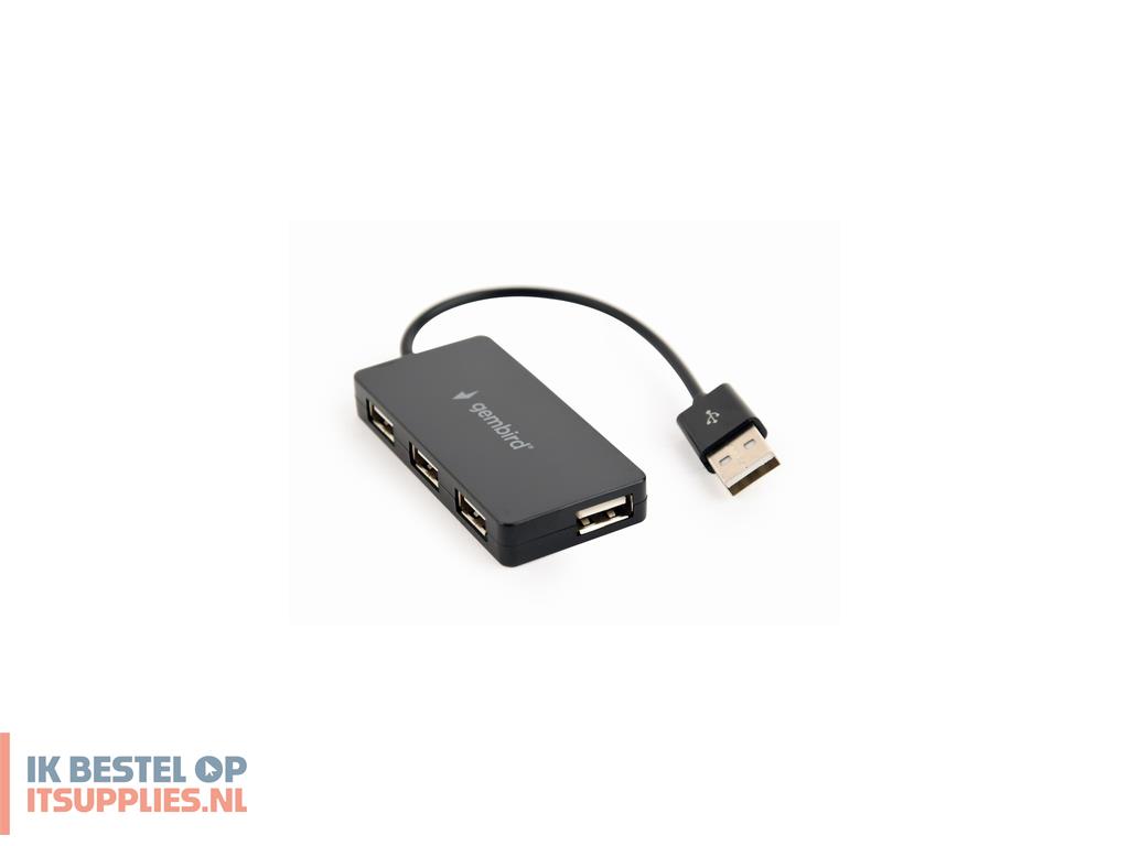 4125770-gembird_uhb-u2p4-04_interface_hub_usb_20_480_mbits_zwart