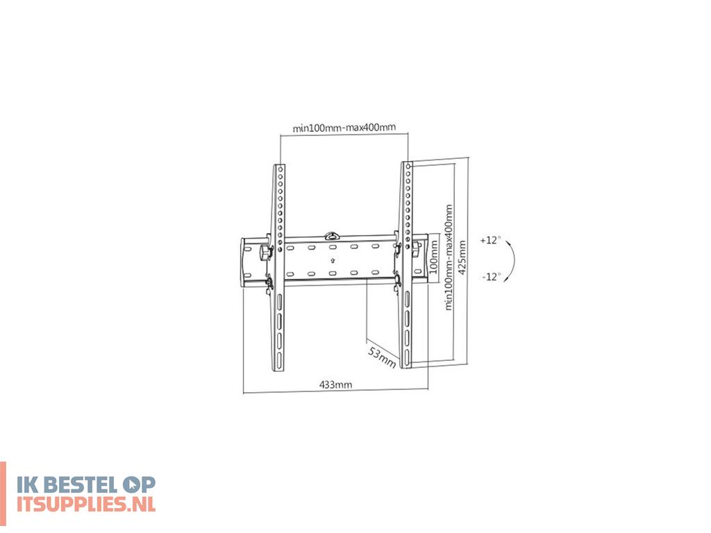 4622723-gembird_wm-55t-02_tv-bevestiging_139-7_cm_55_zwart