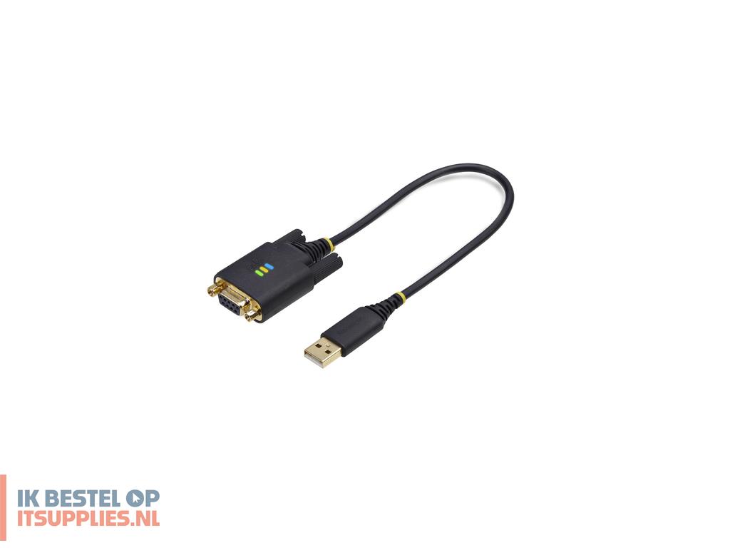 3558924-startechcom_1p1ffcn-usb-serial_seriele_kabel_zwart_0-3_m_usb_type-a_db-9