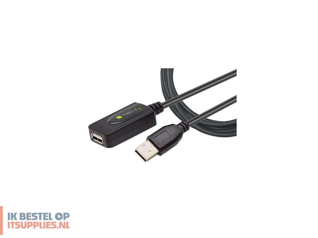 1852715-techly_iusb-rep20ty_usb-kabel_usb_20_5_m_usb_a_zwart