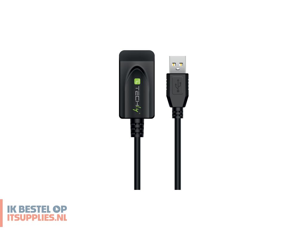 1910165-techly_iusb-rep20ty_usb-kabel_usb_20_5_m_usb_a_zwart