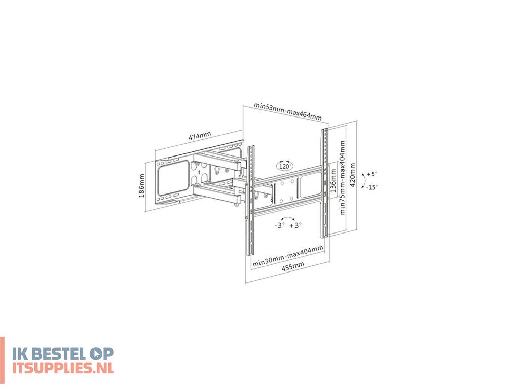 2356248-techly_ica-plb_344sty_tv-bevestiging_139-7_cm_55_zwart