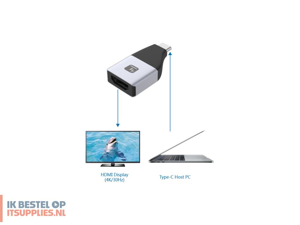 1945384-techly_iadap_usbc-hdmi4k_usb_grafische_adapter_4096_x_2160_pixels_zwart-_zilver