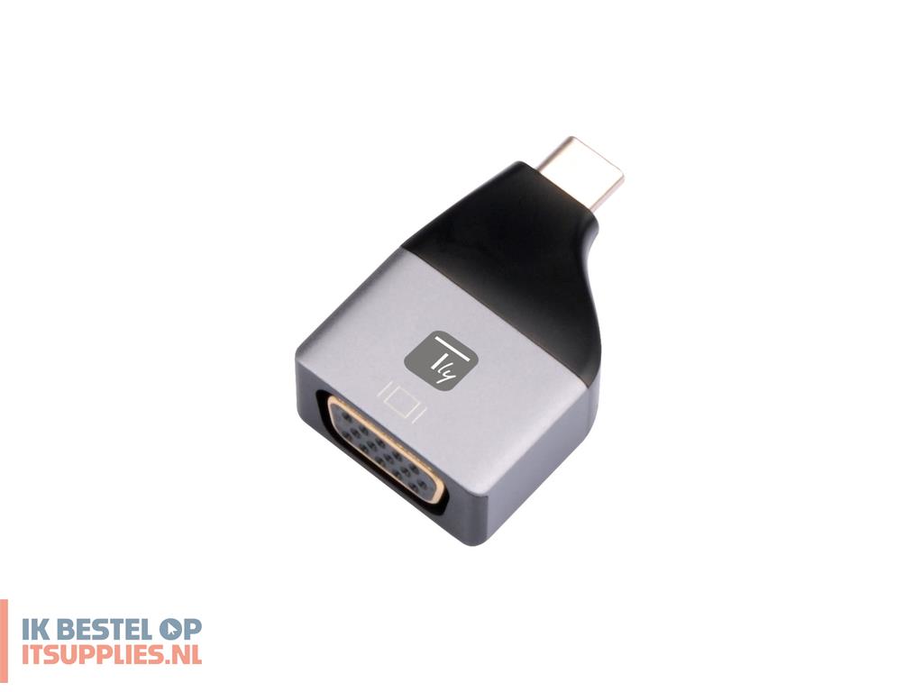 4958454-techly_iadap_usbc-vgac_usb_grafische_adapter_1920_x_1200_pixels_zwart-_zilver