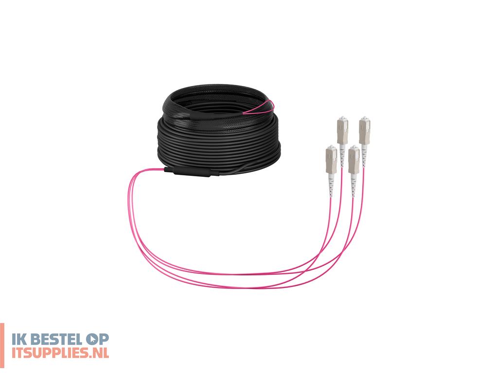 5642699-efb_elektronik_o8301s20om4_infiniband_en_glasvezelkabel_20_m_4x_sc_u-dqzn_bh_beige-_zwart-_magenta