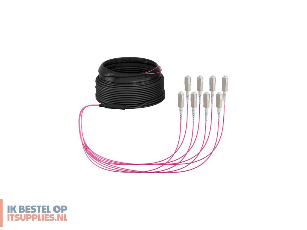 5326668-efb_elektronik_o8321s30om4_infiniband_en_glasvezelkabel_30_m_8x_sc_u-dqzn_bh_beige-_zwart-_magenta
