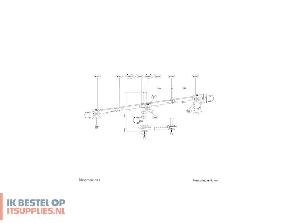 1807339-neomounts_ds60-600bl3_flat_panel_bureau_steun_68-6_cm_27_zwart