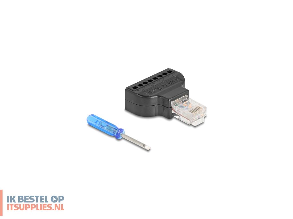 0955792-delock_90654_tussenstuk_voor_kabels_rj45_8_pin_terminal_block_zwart