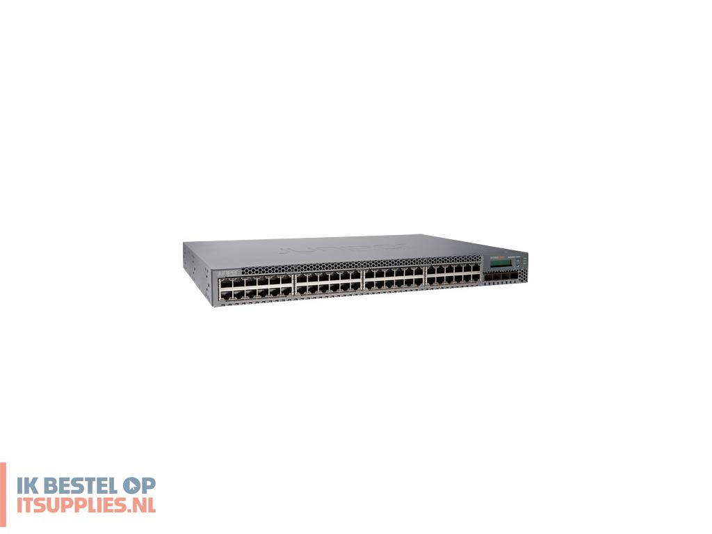 0206065-refurbished_juniper_ex4300-48t_netwerk-switch_managed_gigabit_ethernet_101001000_1u_grijs