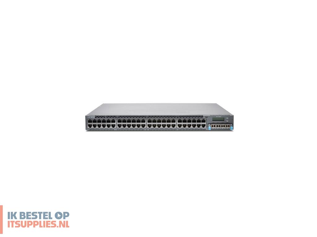 0212902-refurbished_juniper_ex4300-48t_netwerk-switch_managed_gigabit_ethernet_101001000_1u_grijs