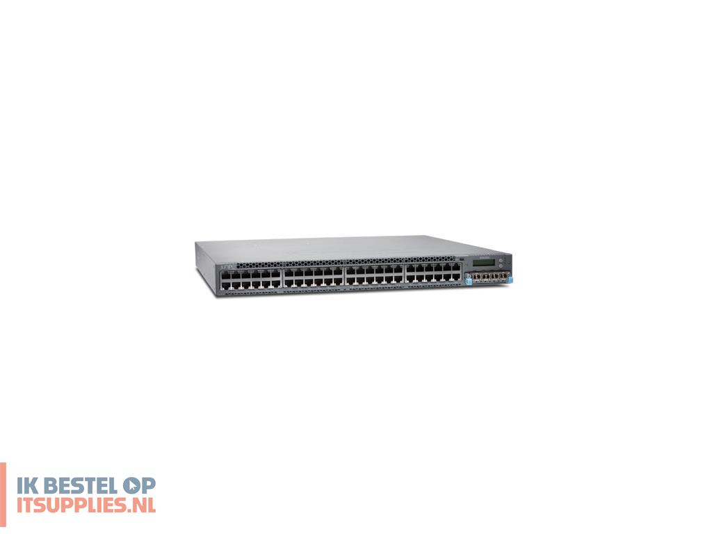 0216674-refurbished_juniper_ex4300-48t_netwerk-switch_managed_gigabit_ethernet_101001000_1u_grijs