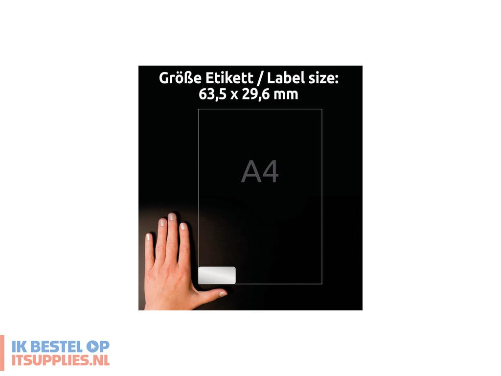 4827459-avery_l6011-20_etiket_afgeronde_rechthoek_permanent_zilver_540_stuks