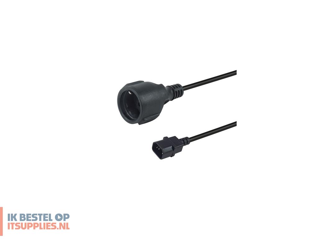 4606525-equip_112106_electriciteitssnoer_zwart_0-25_m_iec_c14_cee73