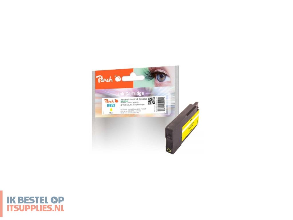 3702184-peach_pi300-924_inktcartridge_1_stuks_compatibel_normaal_rendement_geel