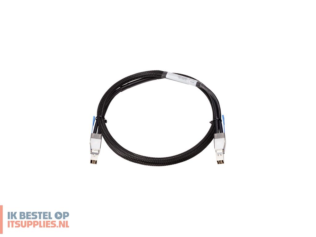 4539735-refurbished_hpe_aruba_networking_29202930m_3m_stacking_cable_zwart